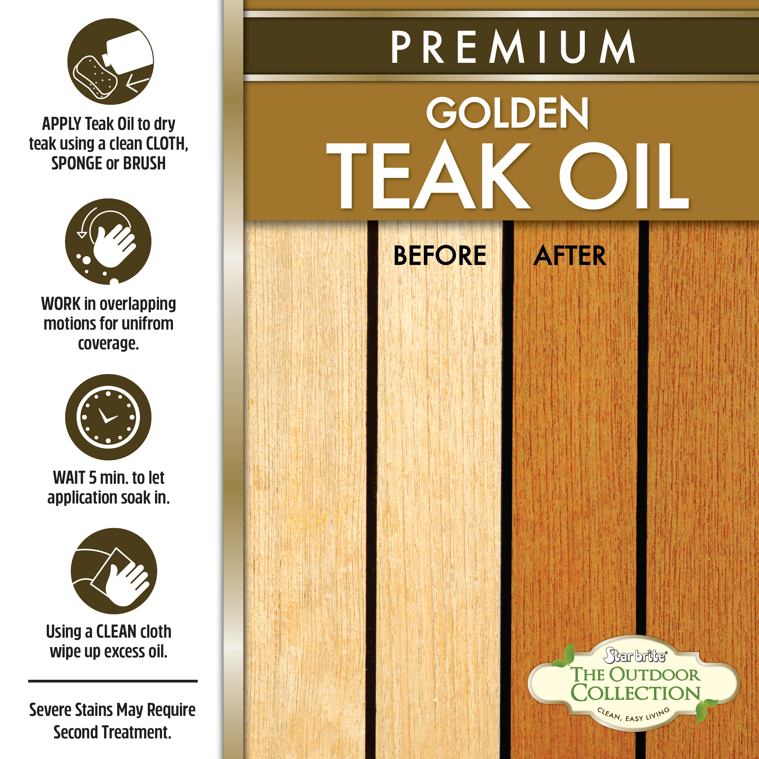 How to apply Teak Oil - teak wood oil