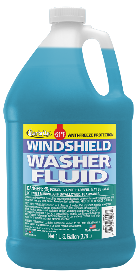 Windshield Washer Fluid 1 Gallon, -20 Degrees