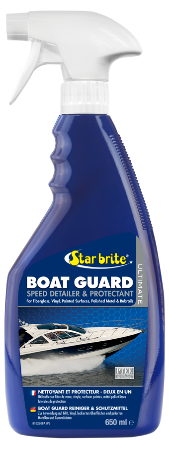 SpeedGuard Hybrid Spray-On Marine Ceramic Coating for Boats Hydrophobic  Protectant Boat Polish Sealant, Detailing Cleaning Protection Supplies  Boating