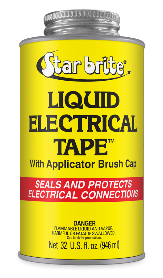 Star Brite - Black Liquid Electrical Tape 4 oz